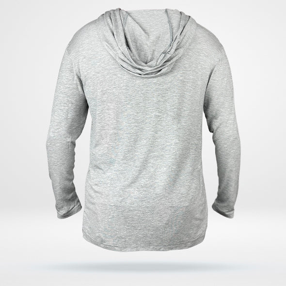 AO Men's Bamboo BSE Hoodie - Light Grey